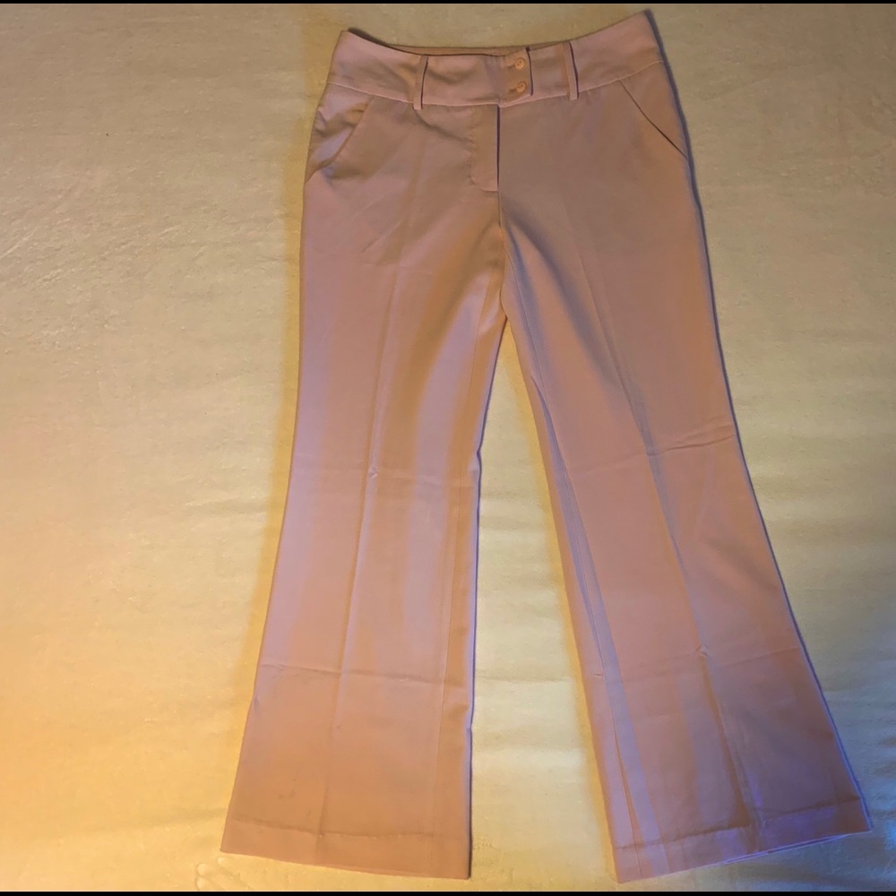 pink dress pants